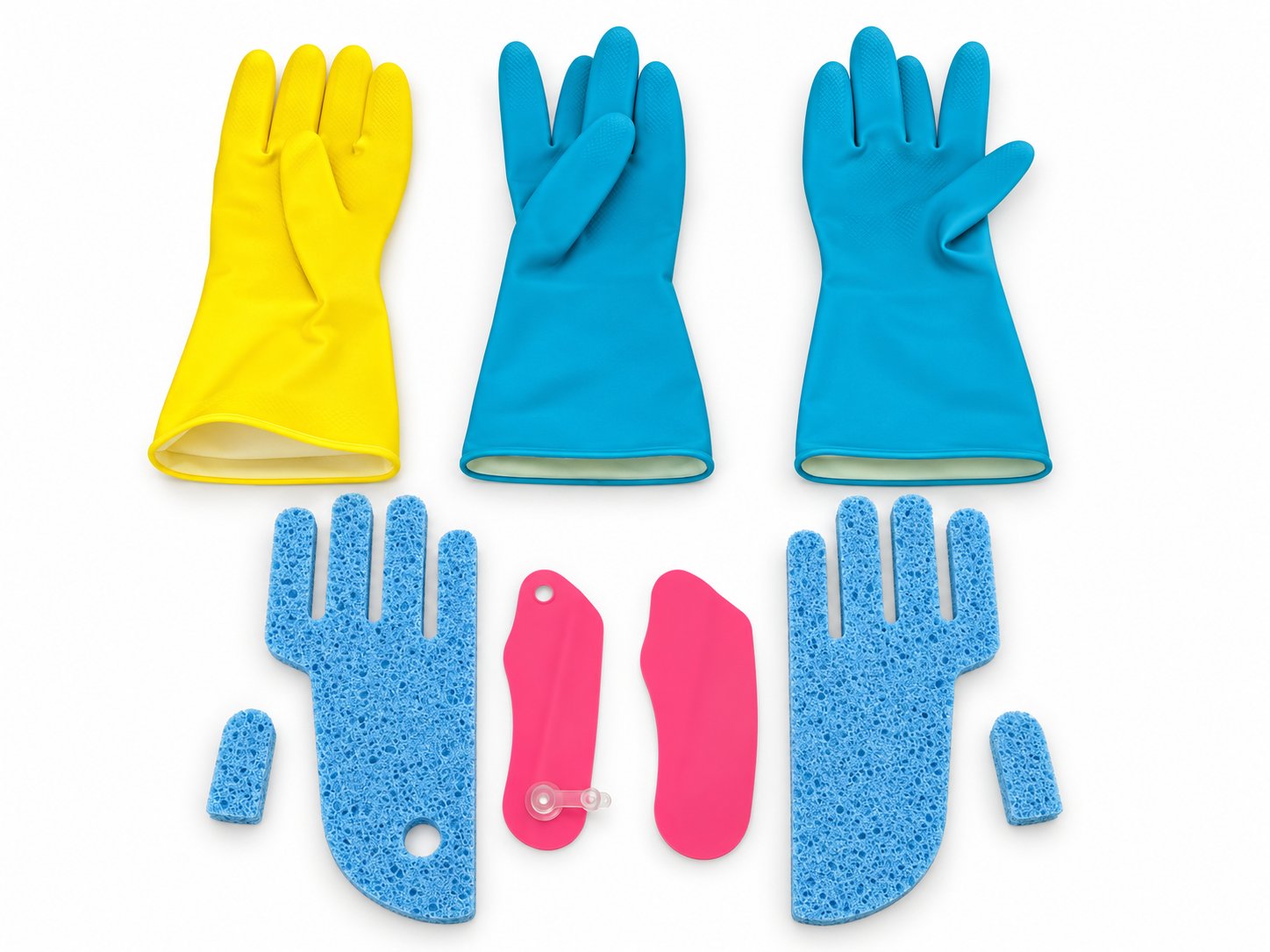 Reusable Dispensing Cleaning Glove