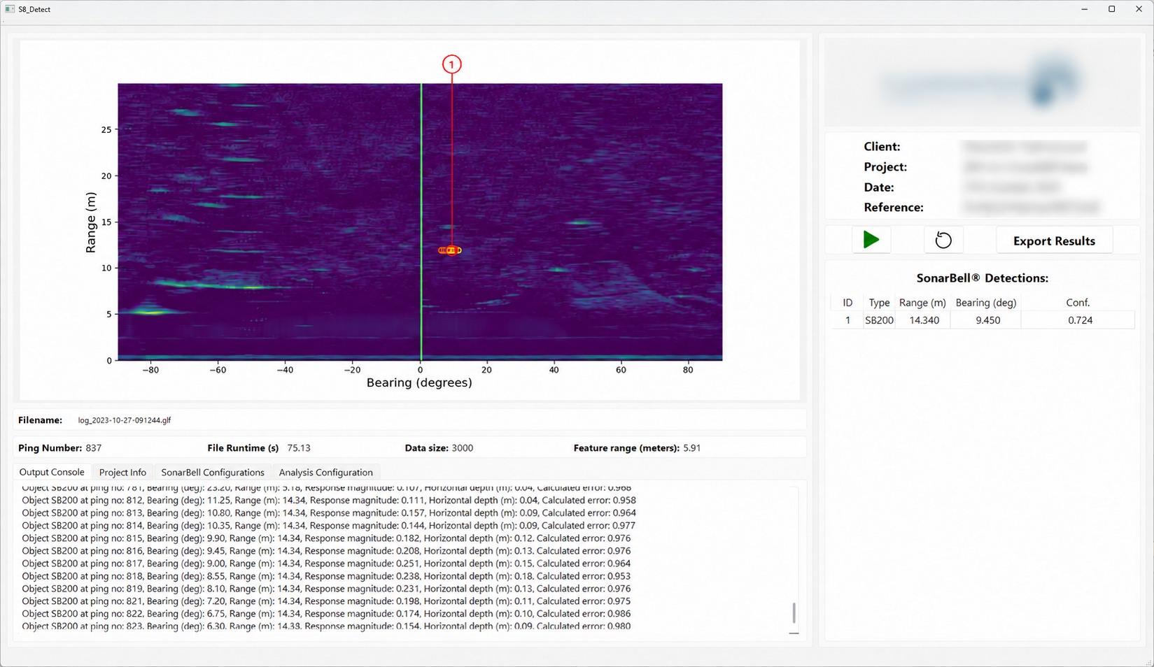 Sonar Object Detection